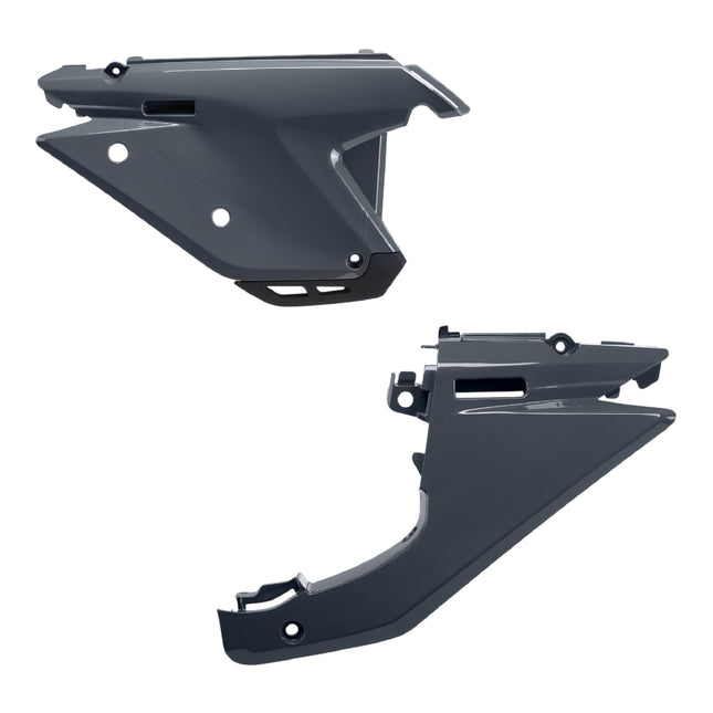 Polisport Motocross (MX) Replica Plastics Side Panels for Sherco SE/SEF (2025) Dirt Bike - OEM Quality, Durable, Flexible & Perfect Fit - Nardo Grey