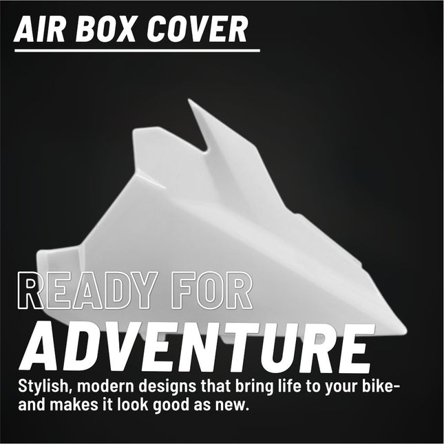 Polisport Airbox Cover for Beta RR X-Pro/Race (2025-2026) - OEM Fit - Durable Injection-Molded Plastic - White