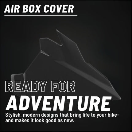 Polisport Airbox Cover for Beta RR X-Pro/Race (2025-2026) - OEM Fit - Durable Injection-Molded Plastic - Black