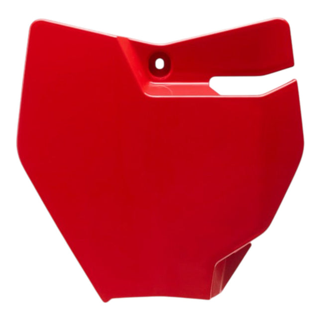 Polisport Motocross Motorcycles (MX) Number Plate - Fits GasGas MC 65 (21-2023) Dirt Bikes - OEM Replica in Durable Gloss Polypropylene (DGP), Motocross Plastics - Red