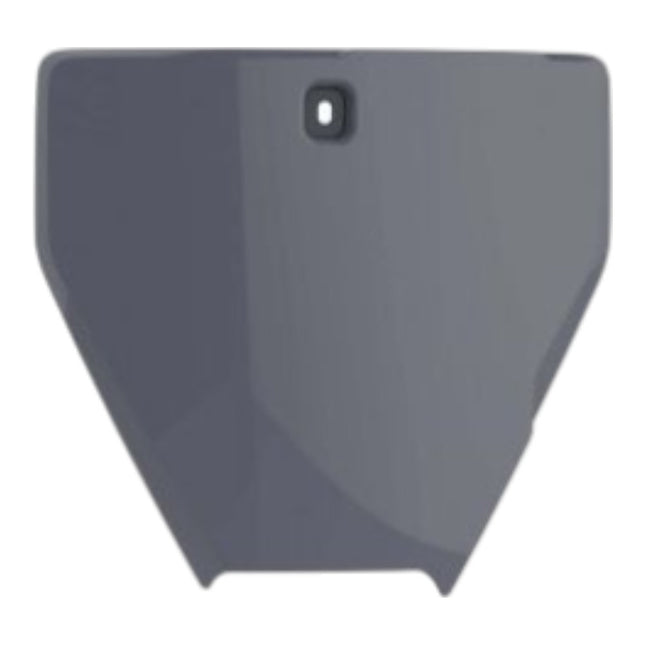 Polisport Motocross Motorcycles (MX) Number Plate for Husqvarna TC125, FC250/350/450 (2016-2018) Dirt Bikes - OEM Replica in Durable Gloss Polypropylene (DGP), Motocross Plastics - Grey