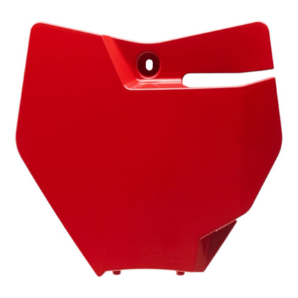 Polisport Motocross Motorcycles (MX) Number Plate for Gasgas MC 85 (2021-24) Dirt Bikes - Lightweight, Impact-Resistant Motocross Dirt Bike Fender Plate - Red