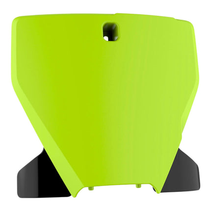 Polisport Motocross Motorcycles (MX) Number Plate for Husqvarna TC125, FC250, FC350, FC450 (2019) Dirt Bikes - Durable Gloss Polypropylene (DGP), High-Impact Resistance, Lightweight - Yellow