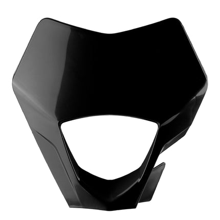 Polisport Headlight Mask for Motorbikes, Motocross, Motorcycles (MX, Enduro Racing & Riding) - Fits GasGas EC/EC-F (2021-23) - OEM?Fit Impact-Resistant Plastic, Durable and Flexible- Black