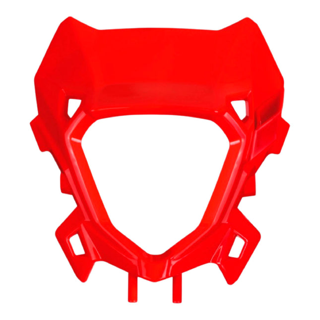 Polisport Headlight Mask for Motorbikes, Motocross, Motorcycles (MX, Enduro Racing & Riding) - Fits Beta RR X-Pro / Race (2025-26) - OEM?Fit Impact-Resistant Plastic, Durable and Flexible- White