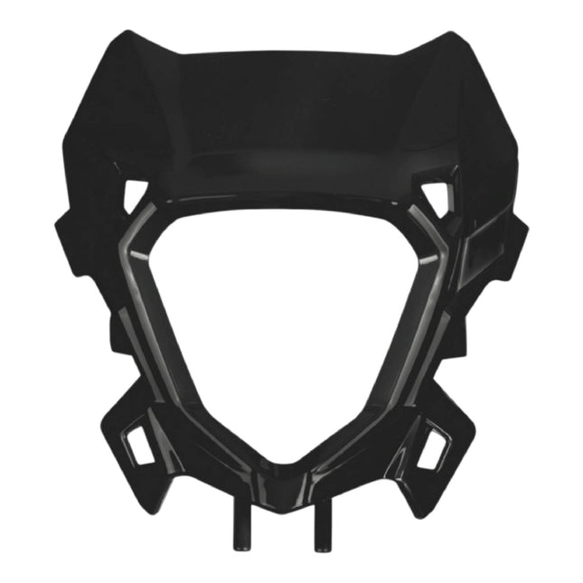 Polisport Headlight Mask for Motorbikes, Motocross, Motorcycles (MX, Enduro Racing & Riding) - Fits Beta RR X-Pro / Race (2025-26) - OEM?Fit Impact-Resistant Plastic, Durable and Flexible- Black