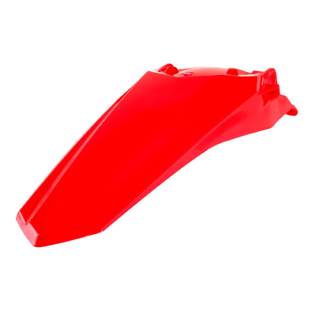 Polisport Motocross (MX) Rear Fender for Honda CRF 250/450 R/RX (2021-25) Dirt Bike - OEM Quality, Durable, Flexible & Perfect Fit - Red