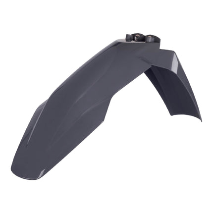 Polisport Motocross (MX) Front Fender for Husqvarna FC/FE/FX/TC/TE/TX (2023-25) Dirt Bike - OEM Quality, Durable, Flexible & Perfect Fit - Nardo Grey
