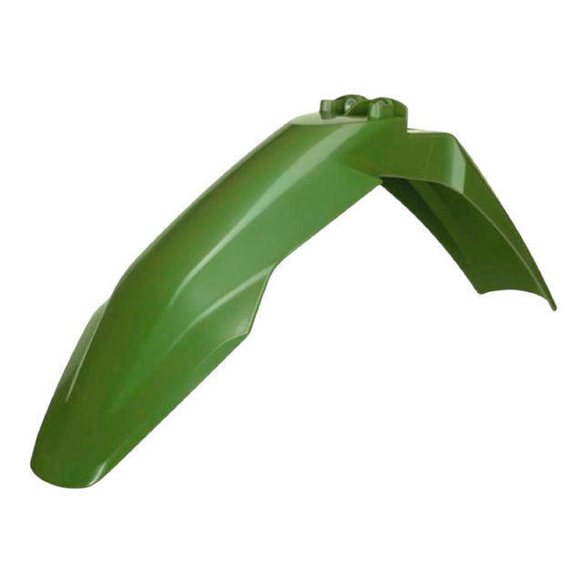 Polisport Motocross (MX) Front Fender for Husqvarna FC/FE/FX/TC/TE/TX (2023-25) Dirt Bike - OEM Quality, Durable, Flexible & Perfect Fit - Green