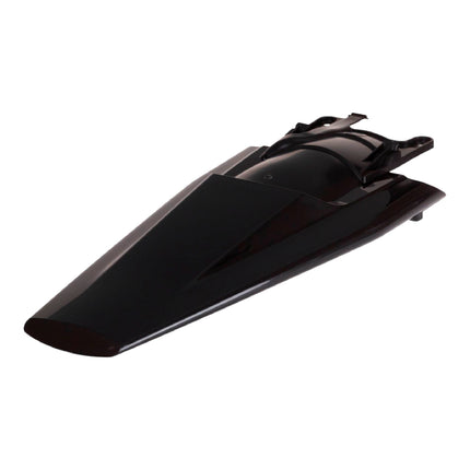 Polisport Motocross (MX) Rear Fender for Husqvarna FC/FE/FX/TC/TE/TX (2022-25) Dirt Bike - OEM Quality, Durable, Flexible & Perfect Fit - Black