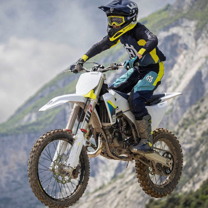 Polisport Motocross (MX) Rear Fender for Husqvarna FC/FE/FX/TC/TE/TX (2022-25) Dirt Bike - OEM Quality, Durable, Flexible & Perfect Fit - Yellow