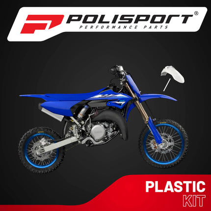 Polisport Supermoto (SM) Motocross (MX) UFX Front Fender - Universal Fit for all Full Size Dirt Bikes - White