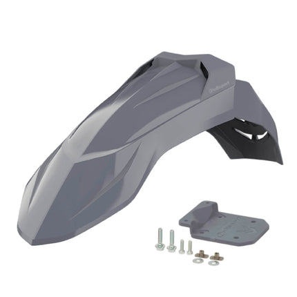 Polisport Supermoto (SM) Motocross (MX) UFX Front Fender - Universal Fit for all Full Size Dirt Bikes - Blue