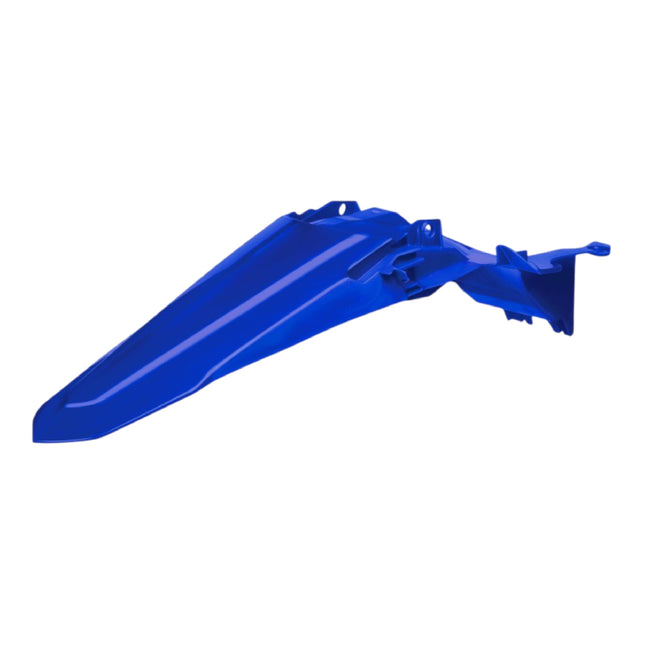 Polisport Motocross (MX) Rear Fender for Yamaha YZ 250F/450F (2024-2025) Dirt Bike - OEM Quality, Durable, Flexible & Perfect Fit - Blue