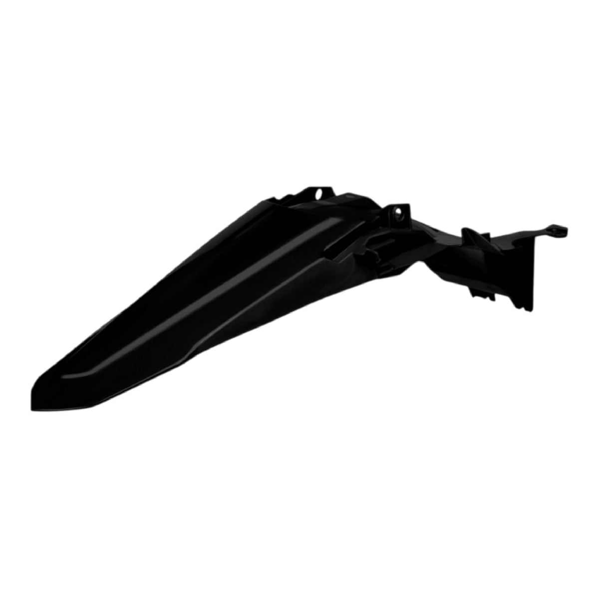 Polisport Motocross (MX) Replica Plastics Rear Fender for Yamaha YZ 250F/450F (2024-2025) Dirt Bike(Black)