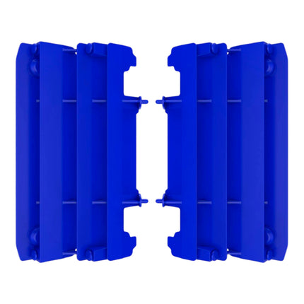 Polisport Radiator Louvers - Blue Panels for Yamaha YZ 125/250 (2005-2020) - OEM Fit, Durable Plastic, Enhanced Airflow, Easy Installation