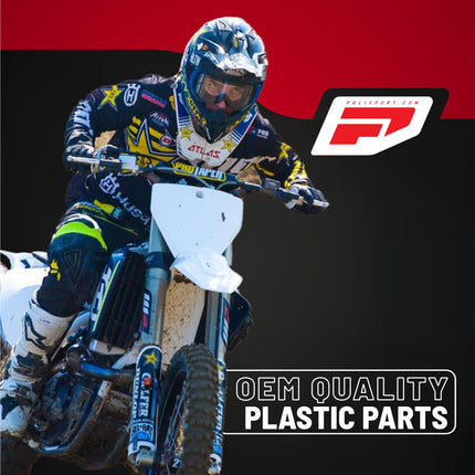 Polisport Motocross Motorcycles (MX) Swingarm Protector for Sherco SEF 450/500 4T (2012-2024) Dirt Bikes - OEM-Style Replacement, High Impact & Abrasion Resistance -Grey