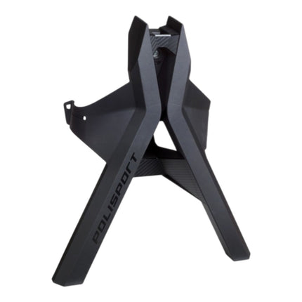 Polisport Tripod Stand - Side Stand, Lay-Over Wash Aid & Fork Saver  3-in-1 Dirt Bike Support for Cleaning & Transport
