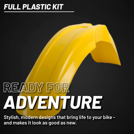 Polisport Motocross (MX) Replica Plastic Kit for Suzuki RM 125/250 (2001-08) Dirt Bike