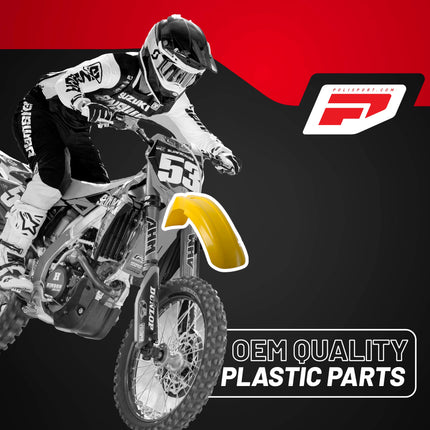 Polisport Motocross (MX) Replica Plastic Kit for Suzuki RMZ 250 (2004-06) Dirt Bike