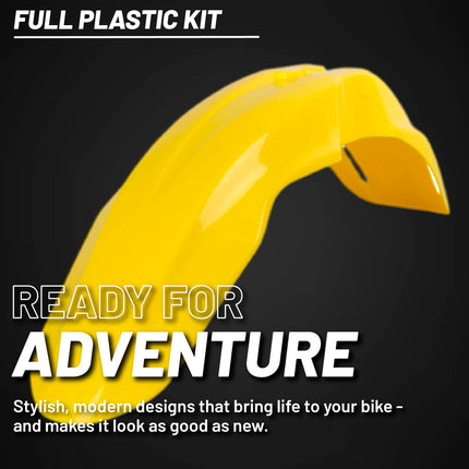 Polisport Motocross (MX) Replica Plastic Kit for Suzuki RMZ 450 (2005-06) Dirt Bike