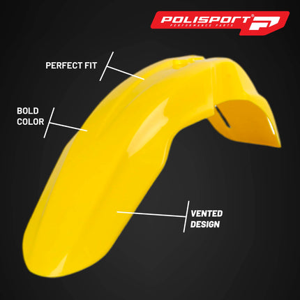 Polisport Motocross (MX) Replica Plastic Kit for Suzuki RMZ 450 (2005-06) Dirt Bike