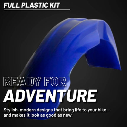 Polisport Motocross (MX) Replica Plastic Kit for Yamaha YZF 125/250 (2000-2001) Dirt Bike