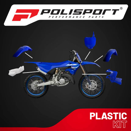 Polisport Motocross (MX) Replica Plastic Kit for Yamaha YZF 125/250 (2000-2001) Dirt Bike