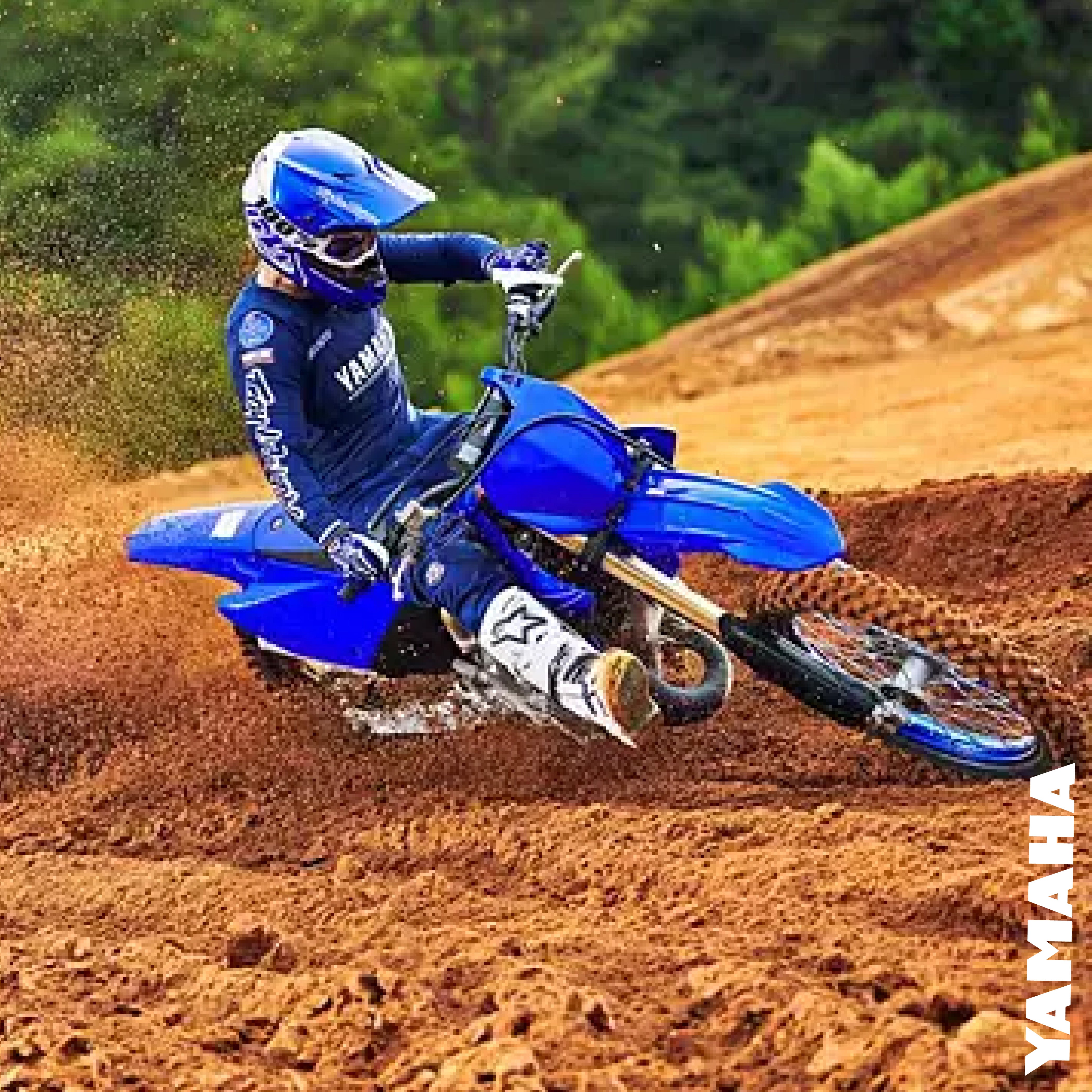 Polisport Motocross (MX) Replica Plastic Kit for Yamaha YZF 125/250 (2000-2001) Dirt Bike