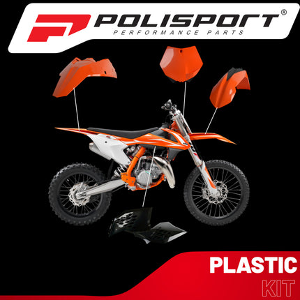 Polisport Motocross (MX) Replica Plastic Enduro Kit for KTM XC/XC-F (2008-10) Dirt Bike