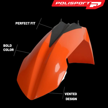 Polisport Motocross (MX) Replica Plastic Enduro Kit for KTM XC/XC-F (2008-10) Dirt Bike