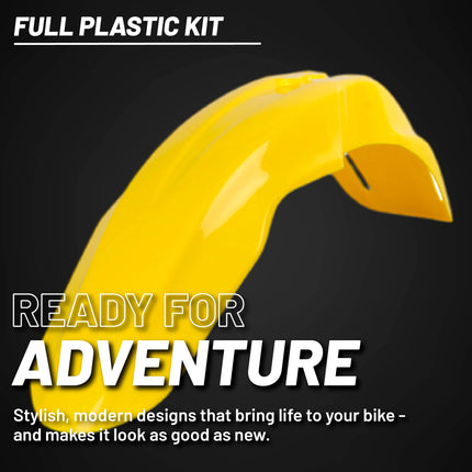 Polisport Motocross (MX) Replica Plastic Kit for Suzuki RMZ 250 (2007-09) Dirt Bike