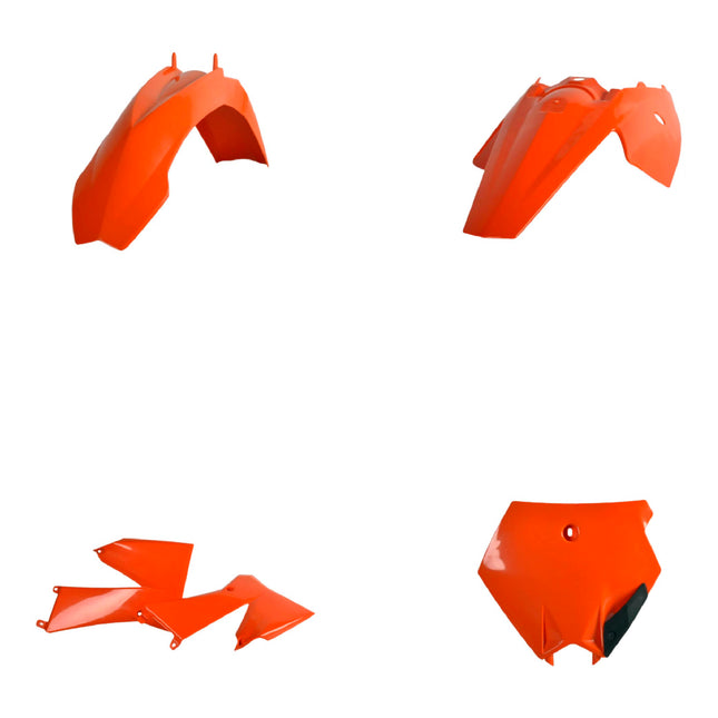 Polisport Motocross (MX) Replica Plastic Kit for KTM SX 85 (2006-12) Dirt Bike – OEM Quality, Durable, Flexible & Perfect Fit – Orange