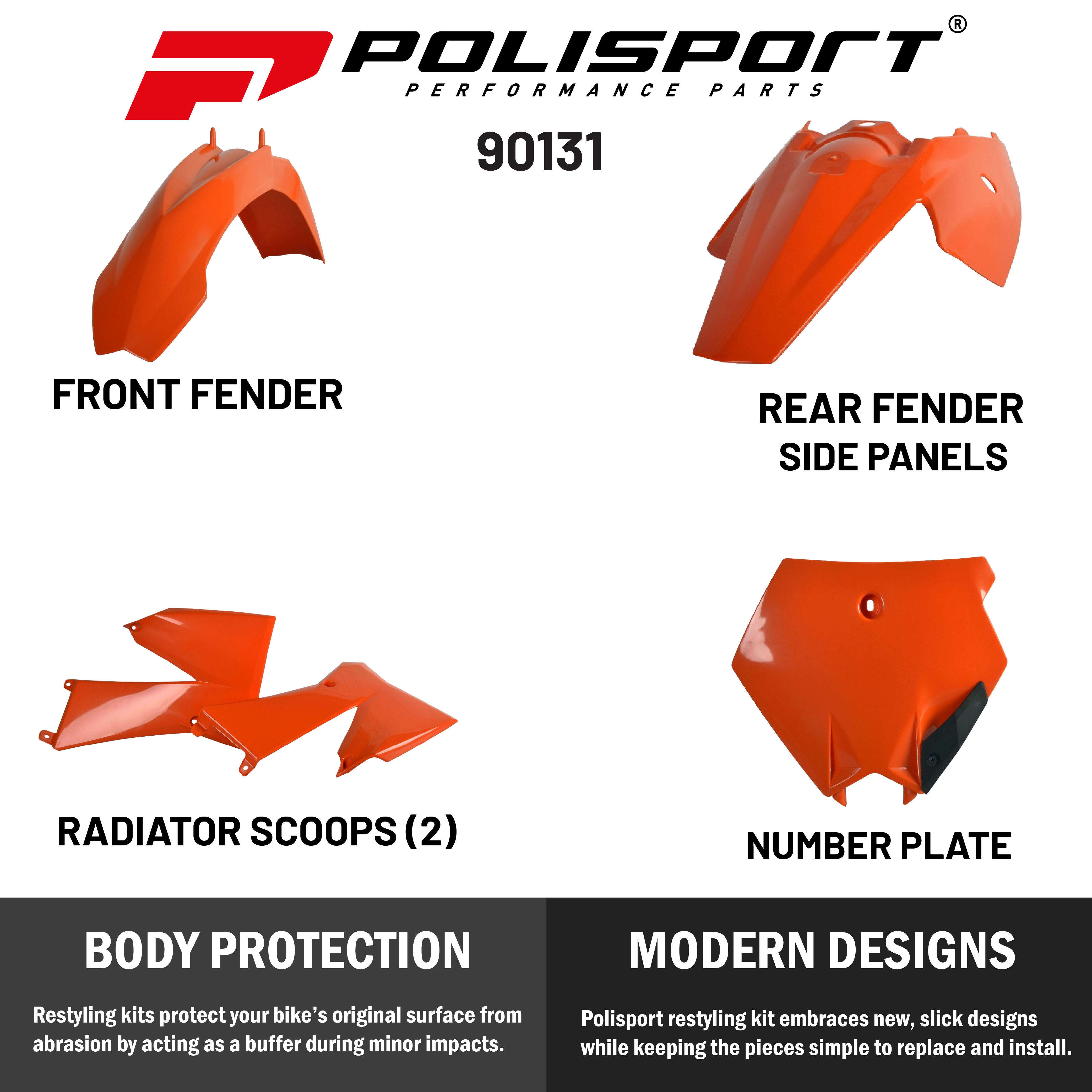 POLISPORT COMPLETE KIT FOR KTM 85 SX(06-12)