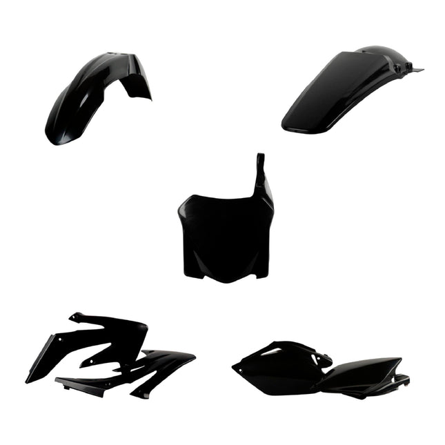 Polisport Motocross (MX) Replica Plastic Kit for Honda CRF 250R (2008) Dirt Bike – OEM Quality, Durable, Flexible & Perfect Fit – Black