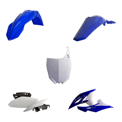 Polisport Motocross (MX) Replica Plastic Kit for Yamaha YZF 250/450 (2010-13) Dirt Bike