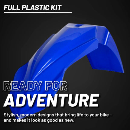 Polisport Motocross (MX) Replica Plastic Kit for Yamaha YZF 250/450 (2010-13) Dirt Bike