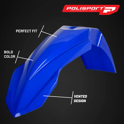 Polisport Motocross (MX) Replica Plastic Kit for Yamaha YZF 250/450 (2010-13) Dirt Bike