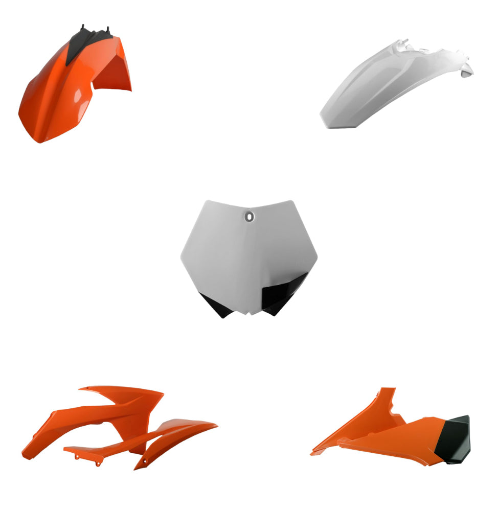 Polisport Motocross (MX) Replica Plastic Enduro Kit for KTM SX (2012) Dirt Bike