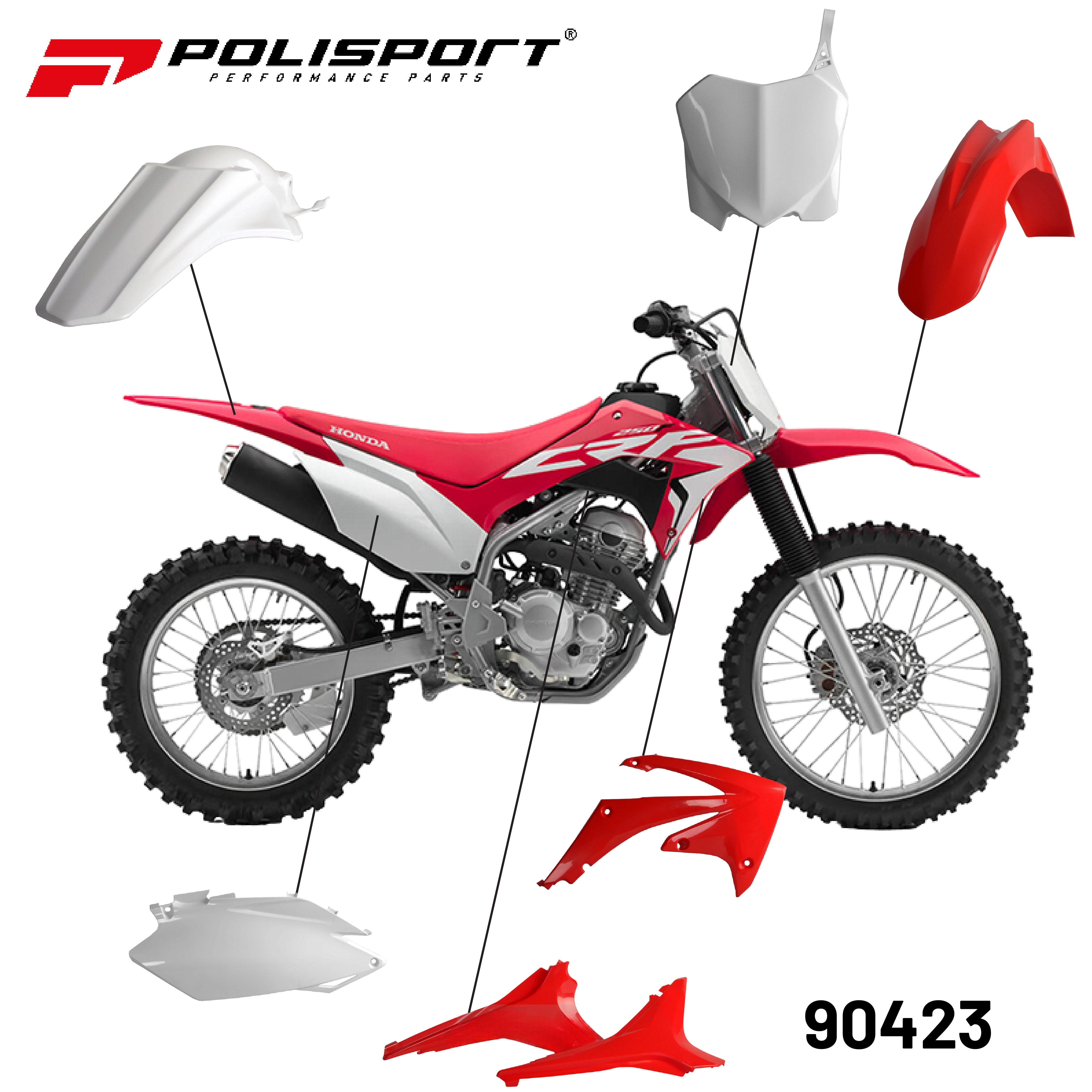 POLISPORT KIT HONDA CRF250R(11-13)/CRF450R(11-12)OEM COLOR