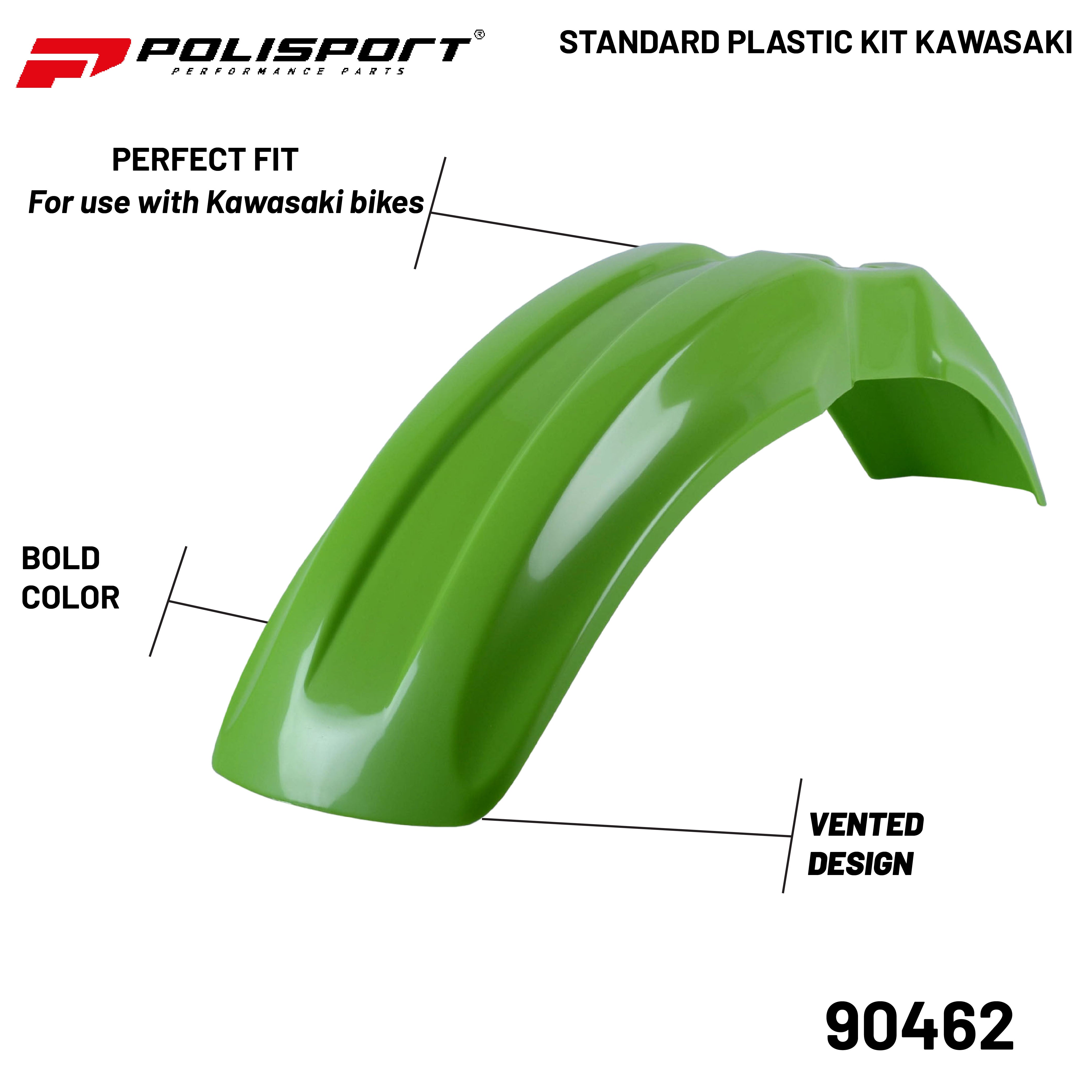 POLISPORT COMPLETE KIT KAWASAKI KX85(01-13) OEM COLOR(11-12)