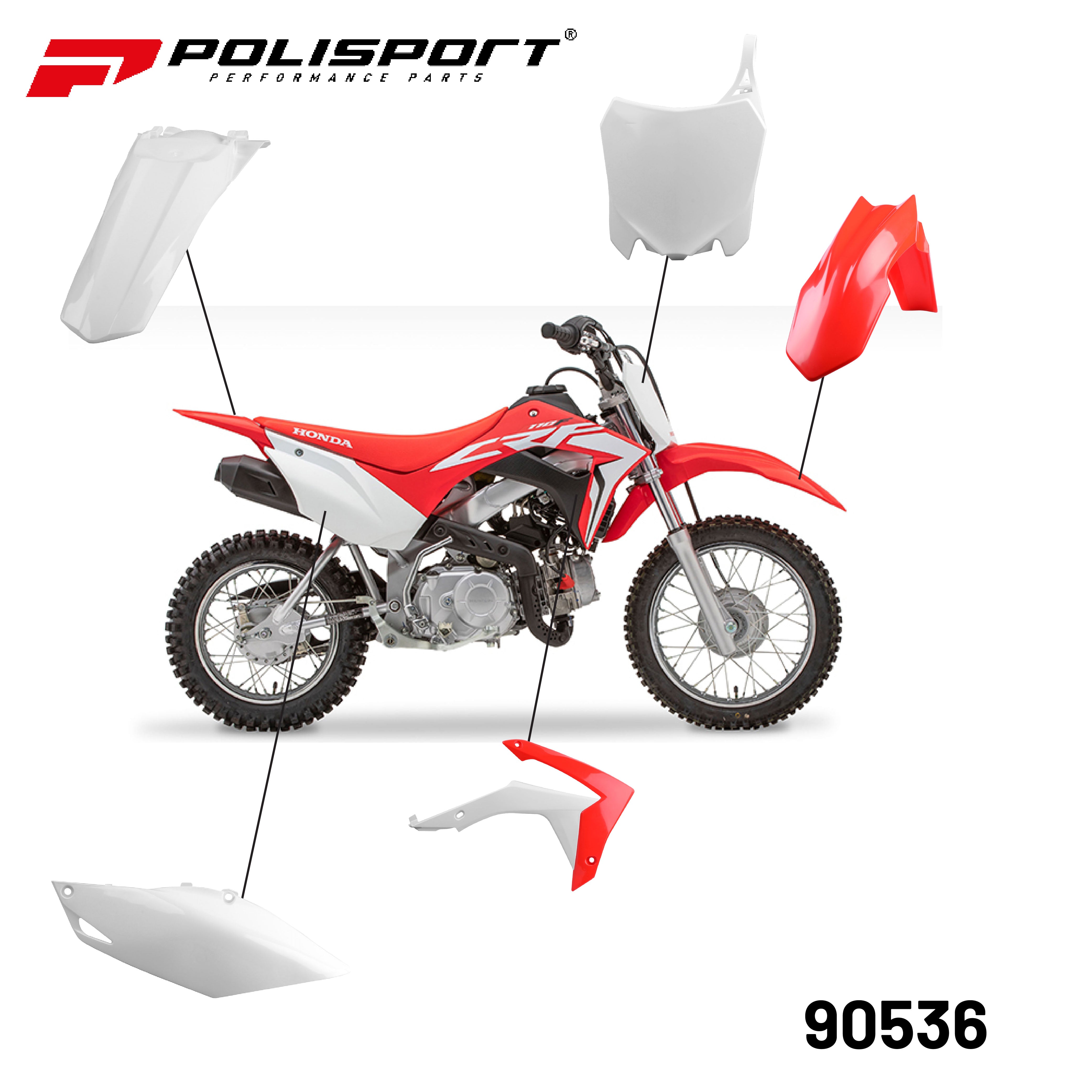 POLISPORT KIT HONDA CRF250R(14-17)/CRF450R(13-16)OEM COLOR