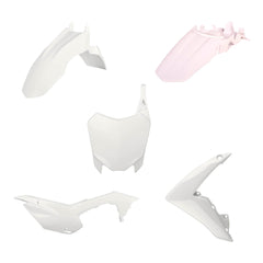 Polisport Motocross (MX) Replica Plastic Kit for Honda CRF 110F (2013-18) Dirt Bike – OEM Quality, Durable, Flexible & Perfect Fit – White