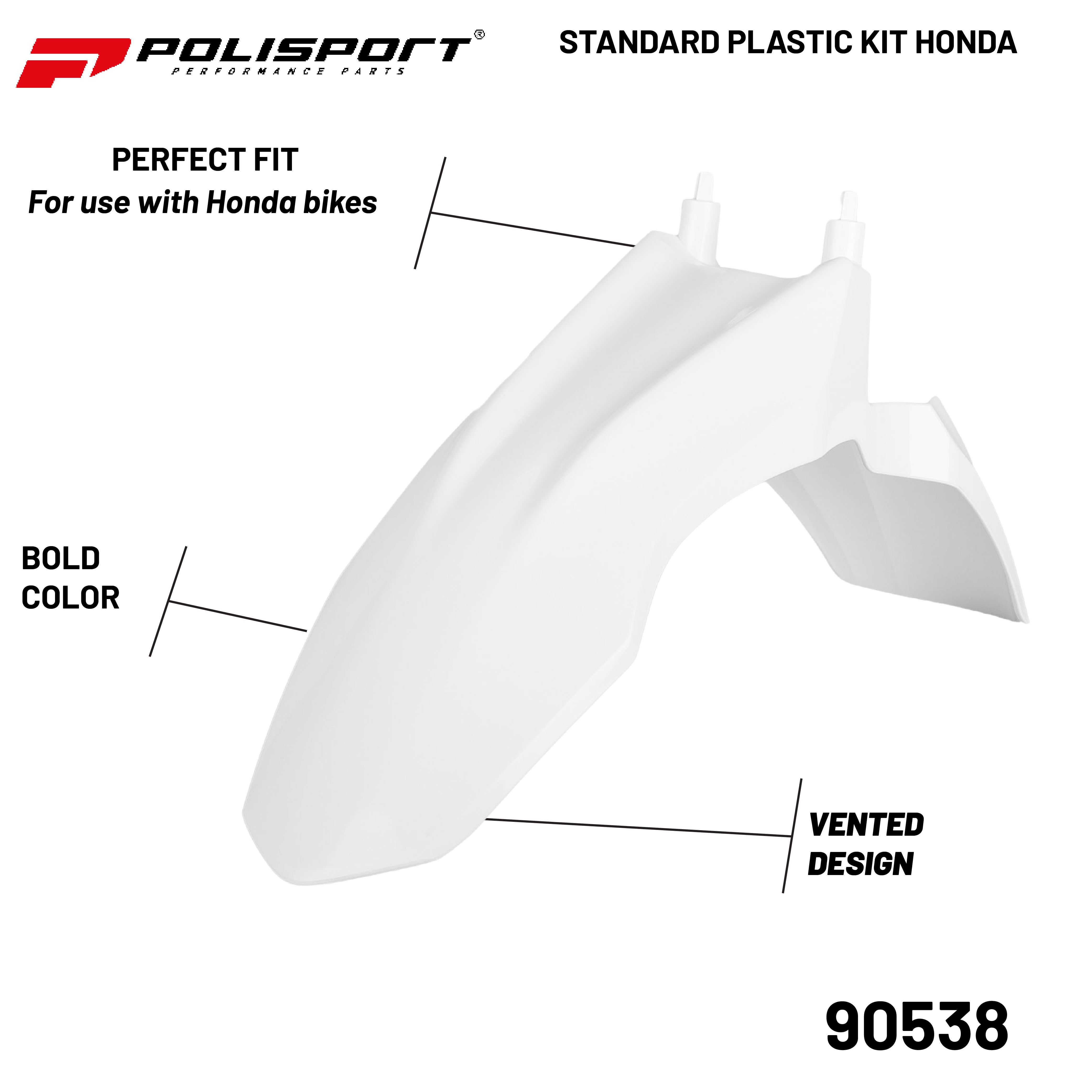 POLISPORT KIT HONDA CRF110(13-18) WHITE