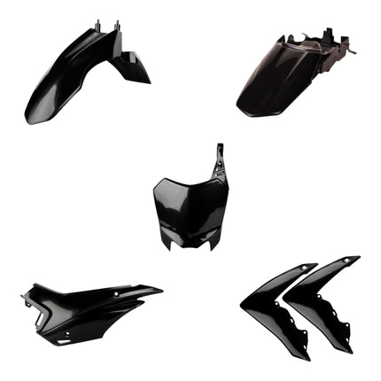 Polisport Motocross (MX) Replica Plastic Kit for Honda CRF 110F (2013–2018) Dirt Bike – OEM Quality, Durable, Flexible & Perfect Fit – Black