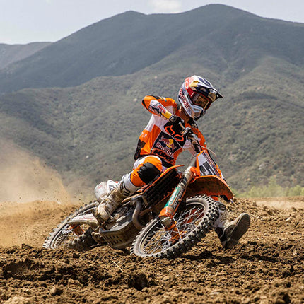 Polisport Motocross (MX) Replica Plastic Kit for KTM SX/SX-F (2013-15) Dirt Bike – OEM Quality, Durable, Flexible & Perfect Fit – Orange/White/Black