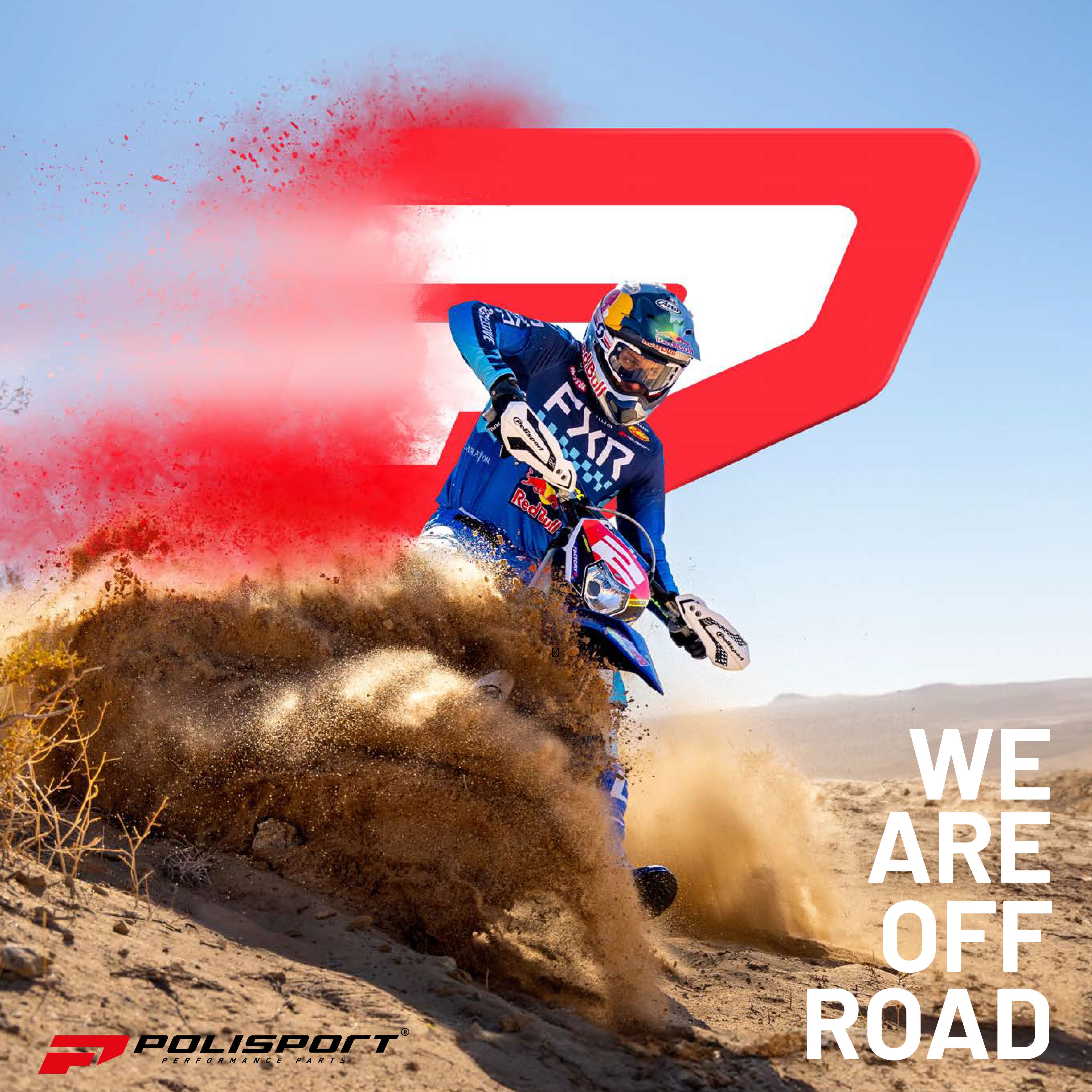 Polisport Motocross (MX) Replica Plastic Kit for Yamaha YZ 450F (2014-17) Dirt Bike