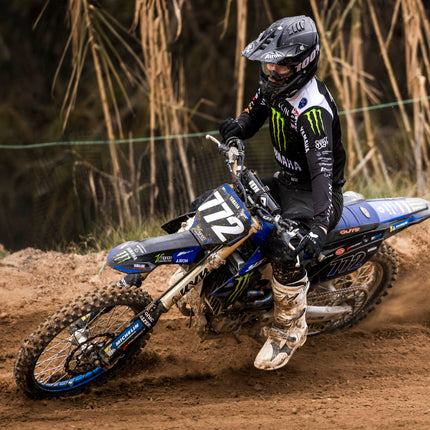 Polisport Motocross (MX) Replica Plastic Kit for Yamaha YZ 450F (2014-17) Dirt Bike
