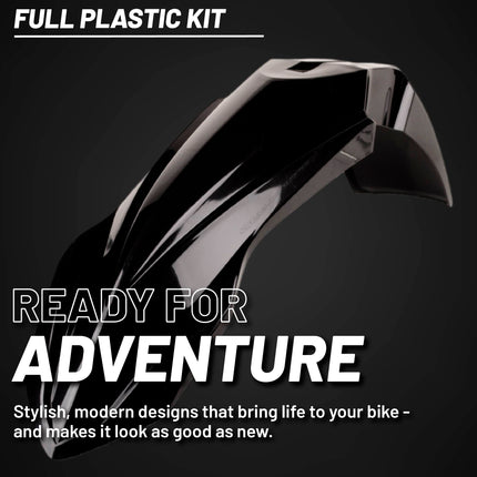 Polisport Motocross (MX) Replica Plastic Kit for Yamaha YZ 450F (2014-17) Dirt Bike