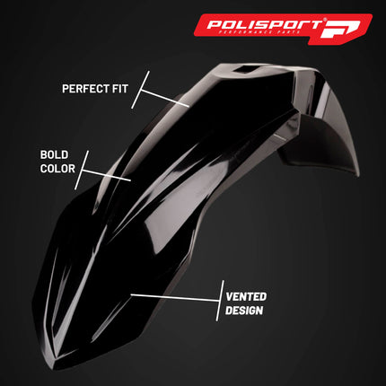 Polisport Motocross (MX) Replica Plastic Kit for Yamaha YZ 450F (2014-17) Dirt Bike
